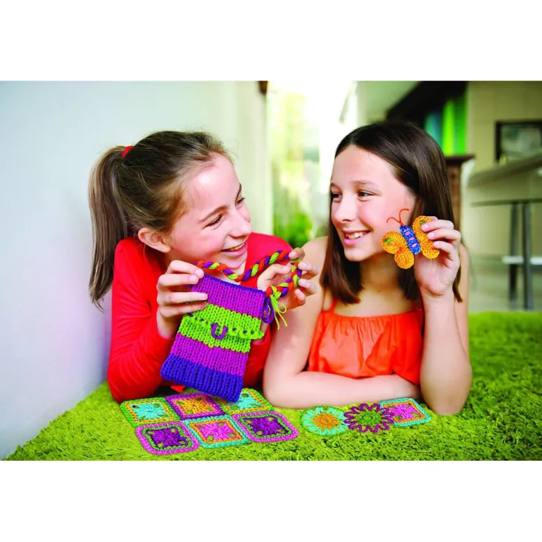 4M STEAM-Inspired Toys for Kids / Crochet & Knitting Kits