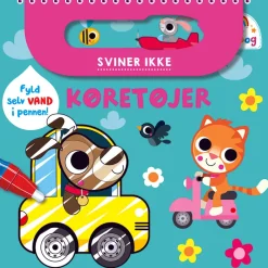 Magical Coloring Book for Little Ones: Vehicles