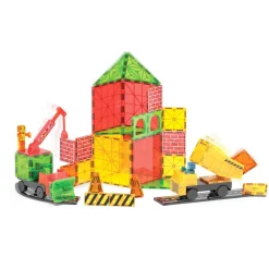 Magna-Tiles Building Plate Set XL, Magnetic Construction Set with 50 Pieces