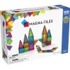 Magna-Tiles Clear Colors, Magnetic Building Set with 100 Pieces