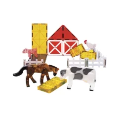 Magna-Tiles Farm Animals, Magnetic Building Set with 25 Pieces