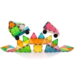 Magna-Tiles Grand Prix Frost, 50 Pieces