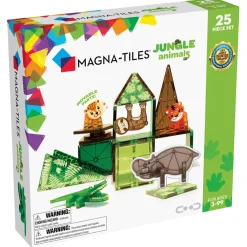 Magna-Tiles Jungle Animals, Set of 25 Pieces