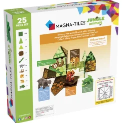 Magna-Tiles Jungle Animals, Set of 25 Pieces