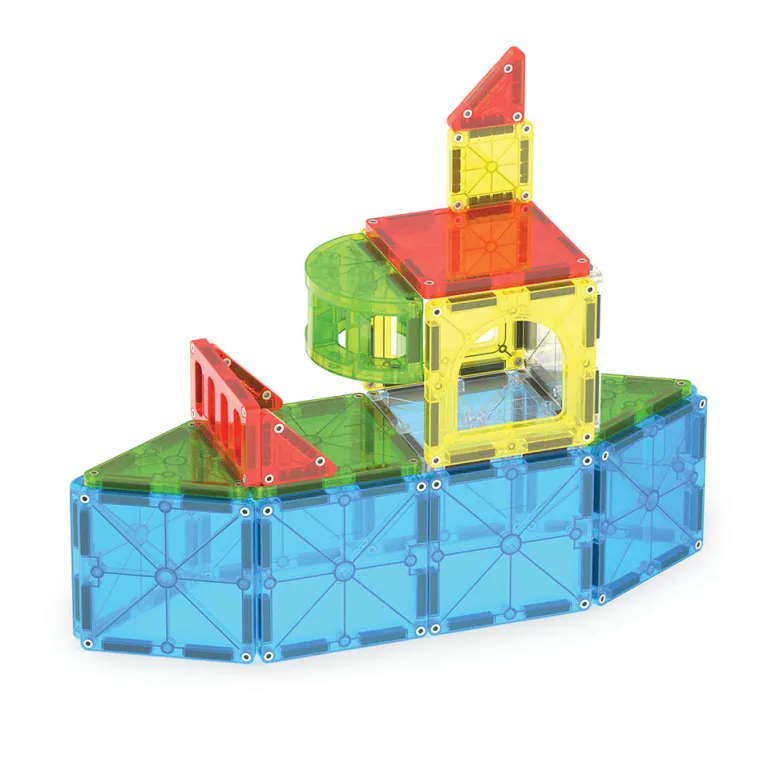 Magna-Tiles Magnetic Building Set, City Center - 110 Pieces