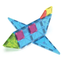 Magna-Tiles Magnetic Building Set, City Center - 110 Pieces