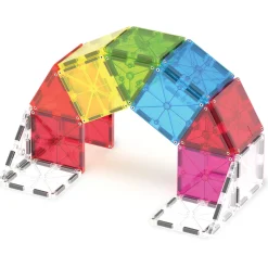 Magna-Tiles Magnetic Building Set, City Center - 110 Pieces