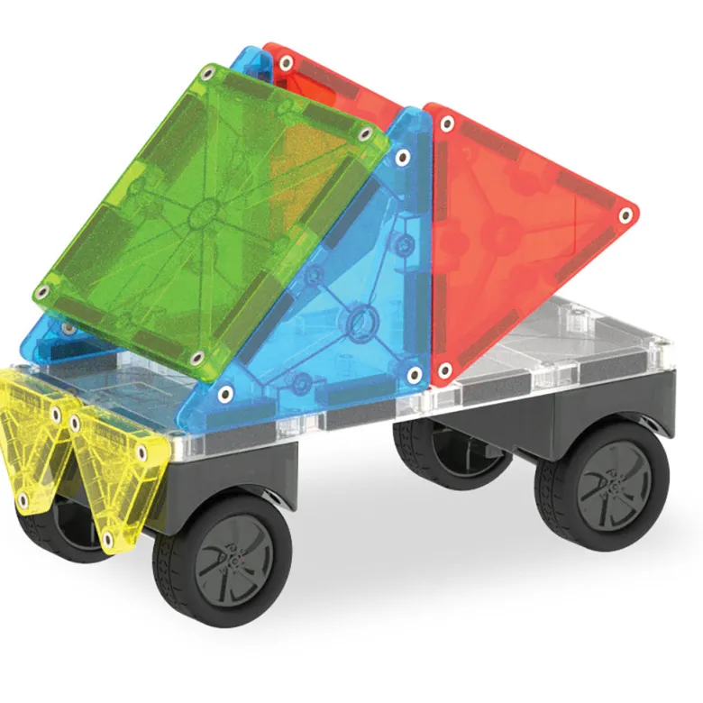 Magna-Tiles Magnetic Building Set, City Center - 110 Pieces