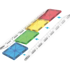 Magna-Tiles Magnetic Building Set, Marble Run - 33 Pieces