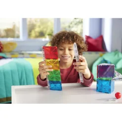 Magna-Tiles Magnetic Building Set, Marble Run - 33 Pieces