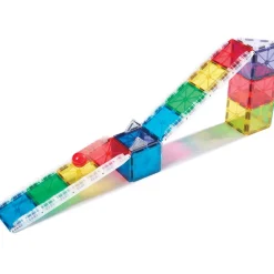 Magna-Tiles Magnetic Building Set, Marble Run - 33 Pieces