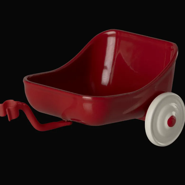 Maileg Bicycle Wagon, Mouse, Red