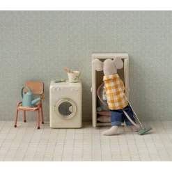 Maileg Doll Accessories for Mice, Washing Machine - Off-White