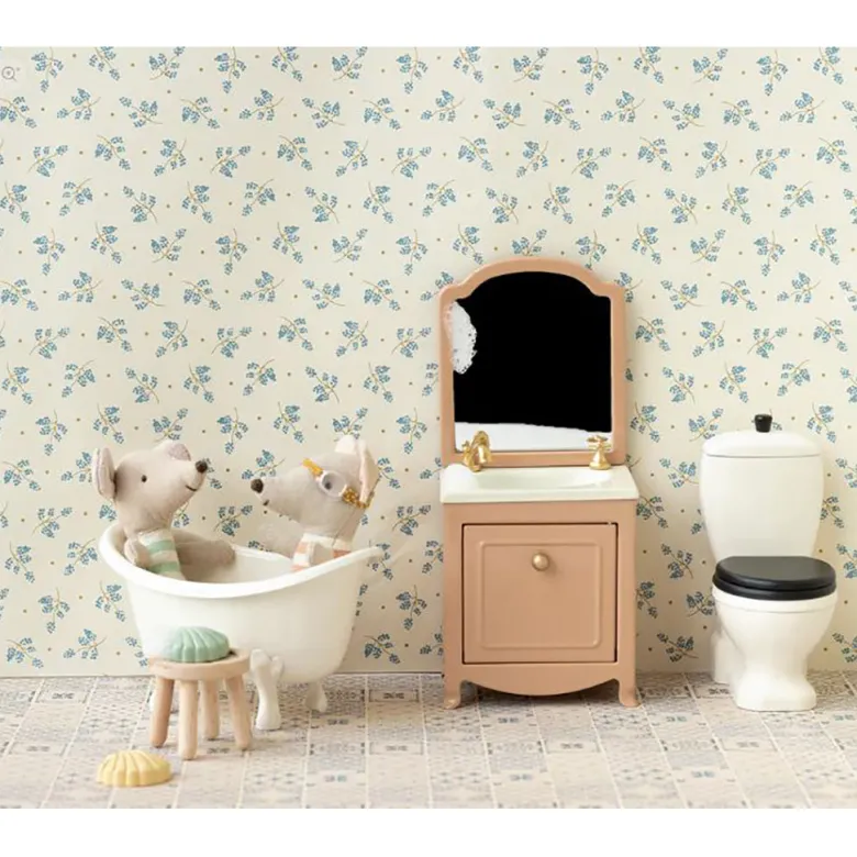 Maileg Doll Accessories, Miniature Toilet for Mice