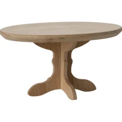 Maileg Doll Accessory, Oval Dining Table for Mice - Natural