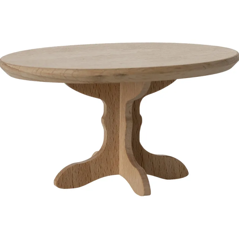 Maileg Doll Accessory, Oval Dining Table for Mice - Natural