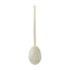 Maileg Easter Decoration, Hanging Ornament - Easter Egg with Leaves - Mint