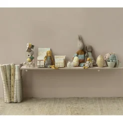 Maileg Easter Decorations, Metal Ornament - Set of 5 Easter Bunnies