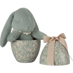 Maileg Easter Egg with Bunny, Mint