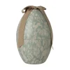 Maileg Metal Easter Egg, Medium - Light Blue