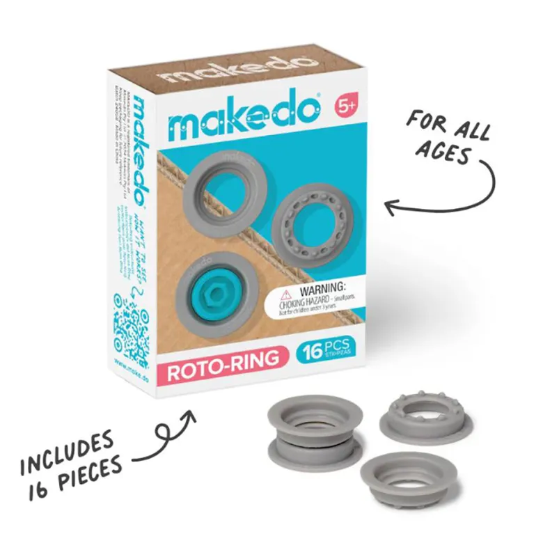 Makedo Roto, Rings for Build-Your-Own Cardboard Creations