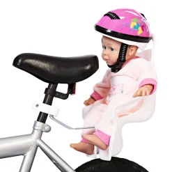 MaMaMeMo Dolls, cykelstol til dukke - hvid
