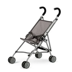 MaMaMeMo Dolls, Dukke paraplyklapvogn - Grå