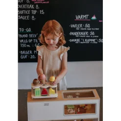 Mamamemo Ice Cream Shop with Freezer (without play food)