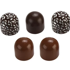 MaMaMeMo Wooden Play Food, 5 Flødeboller in Box