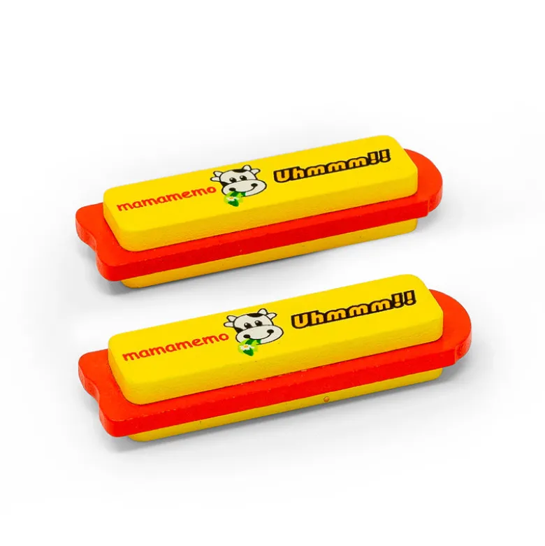 MaMaMeMo Wooden Play Food – Set of 3 Cheese Sticks