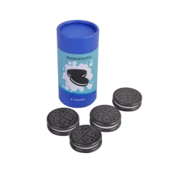MaMaMeMo Wooden Play Food – Cocoa Biscuits