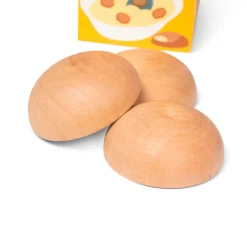 MaMaMeMo Wooden Play Food, Koldskål Set