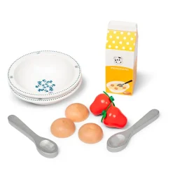 MaMaMeMo Wooden Play Food, Koldskål Set