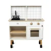 Mamamemo Wooden Play Kitchen with Cooktop