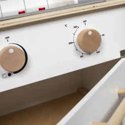 Mamamemo Wooden Play Kitchen with Cooktop