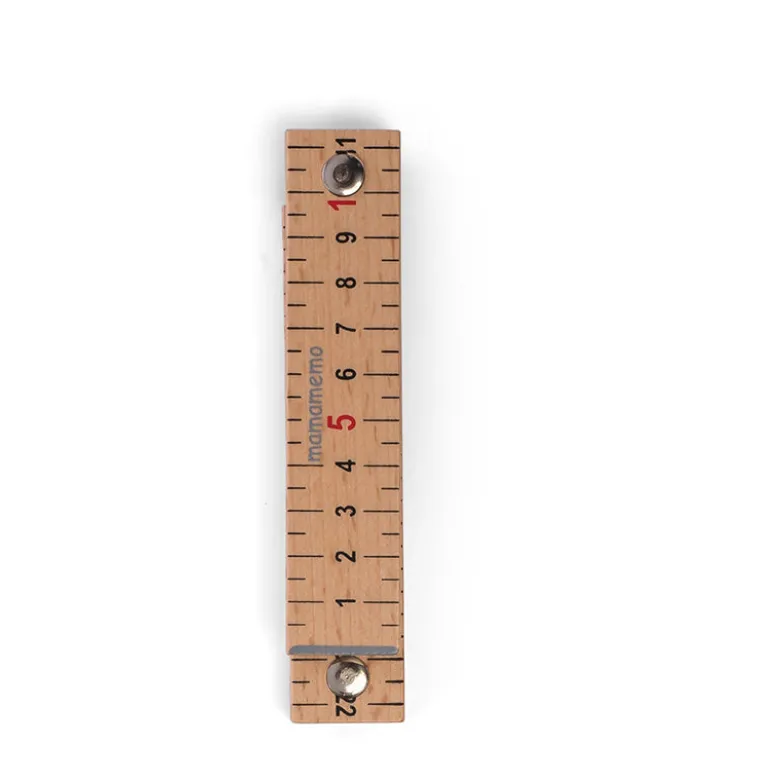 MaMaMeMo Wooden Tool, Folding Ruler
