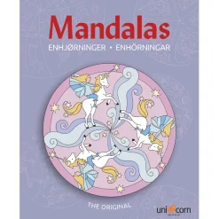 Mandalas Coloring Book, Enchanting Unicorns - Ages 4 and Up