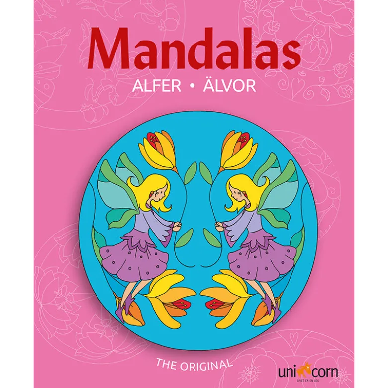 Mandalas Coloring Book, Enchanting Fairies - For Ages 4 and Up