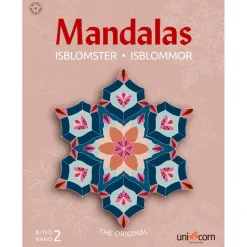 Mandalas Coloring Book, Magical Ice Flowers Volume 2 – Suitable for Ages 8+