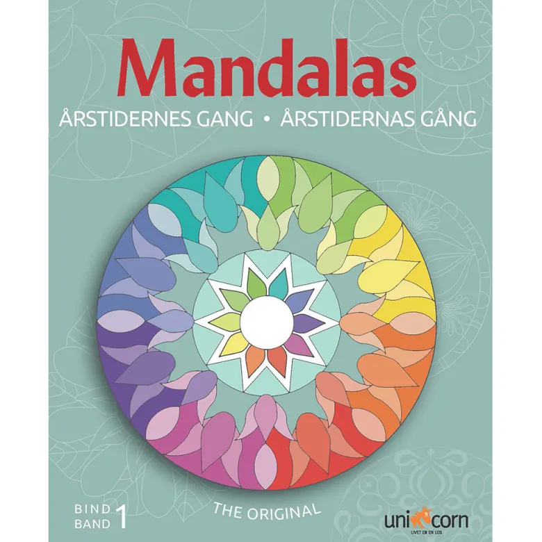 Mandalas Coloring Book, The Cycle of Seasons - Volume 1