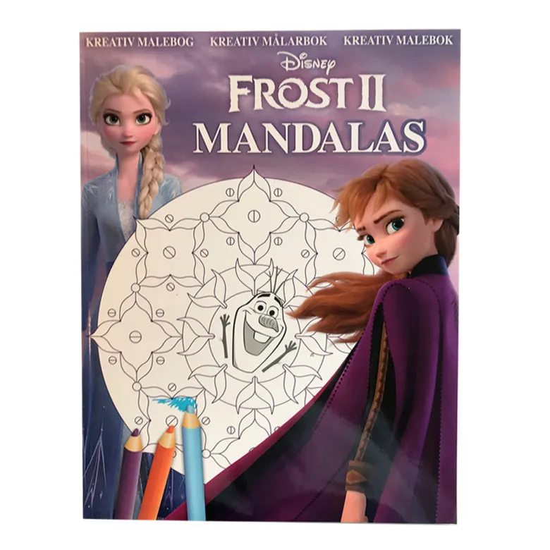Mandalas Disney Frozen 2 Colouring Book
