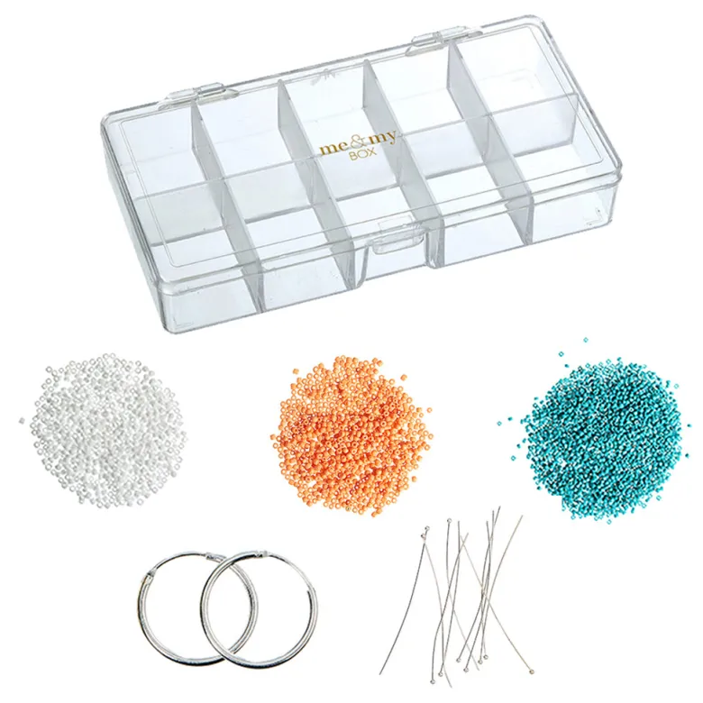 Me & My Box, DIY Box, Jewelry Earring Kit – Silver-Plated 925