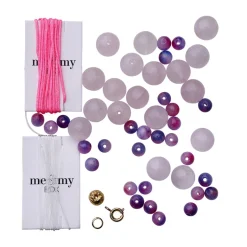 Me & My Box, DIY Jewelry Kit, Roseberry - 2 Children's Bracelets