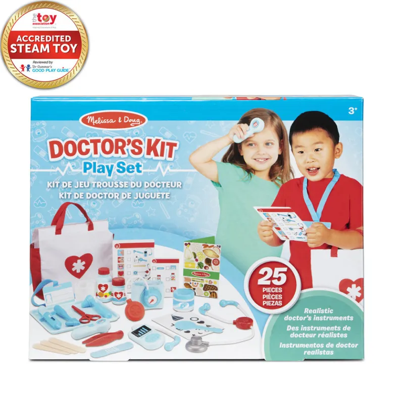 Melissa & Doug Get Well Doctor's Kit with 25 Pieces