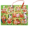 Melissa & Doug Magnetic Wooden Maze Game – Count and Slide Apples
