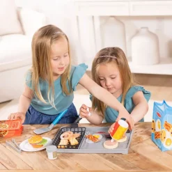Melissa & Doug Water Wow Play Food with Water-Activated Color Change, Grillbar