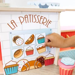 Melissa & Doug Wooden Play Food, Bakery Shop, La Patisserie - 39 Pieces