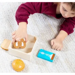 Melissa & Doug Wooden Play Food, Grains Set