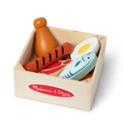 Melissa & Doug Wooden Play Food, Protein Foods