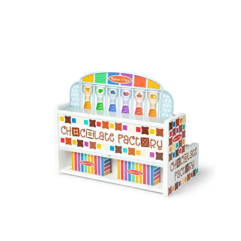 Melissa & Doug Wooden Play Food, Chocolate Factory